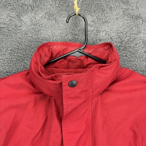 Vintage Chaps Ralph Lauren Jacket Men XXL Packable Hood Nylon 1/2 Zip Parka - Picture 3 of 15