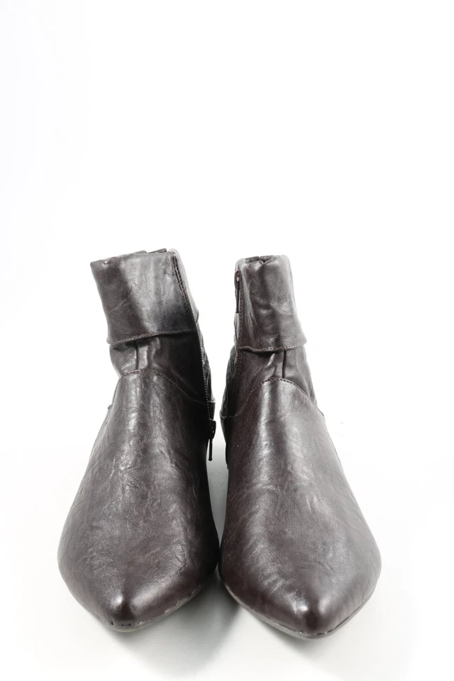 GINO VENTORI Reißverschluss-Stiefeletten Damen Stiefeletten Gr. DE 40 braun - Bild 2 von 4