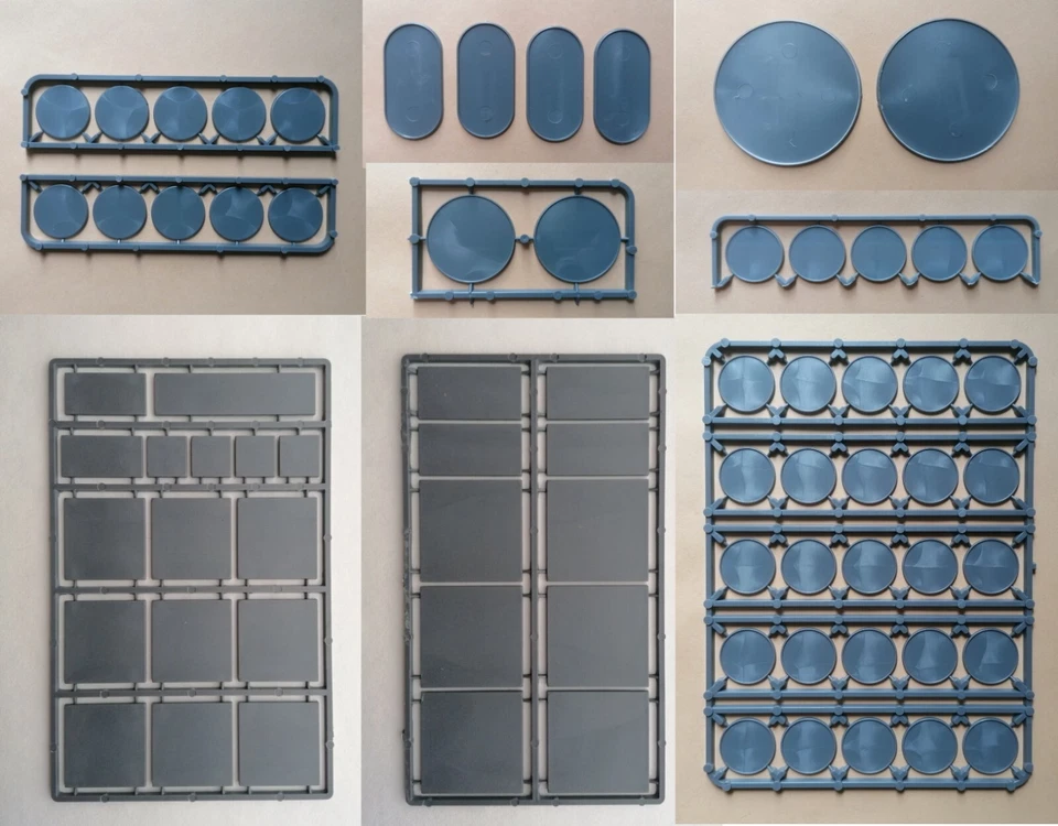 Bases Lipped Flat Cavalry Infantry - Bolt Action / Black Powder - Warlord Games