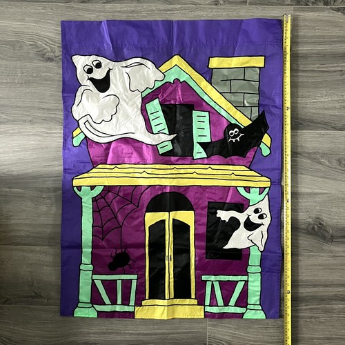 40x28 inch Yard Flag Garden Flag Banner - Holiday Halloween Haunted House