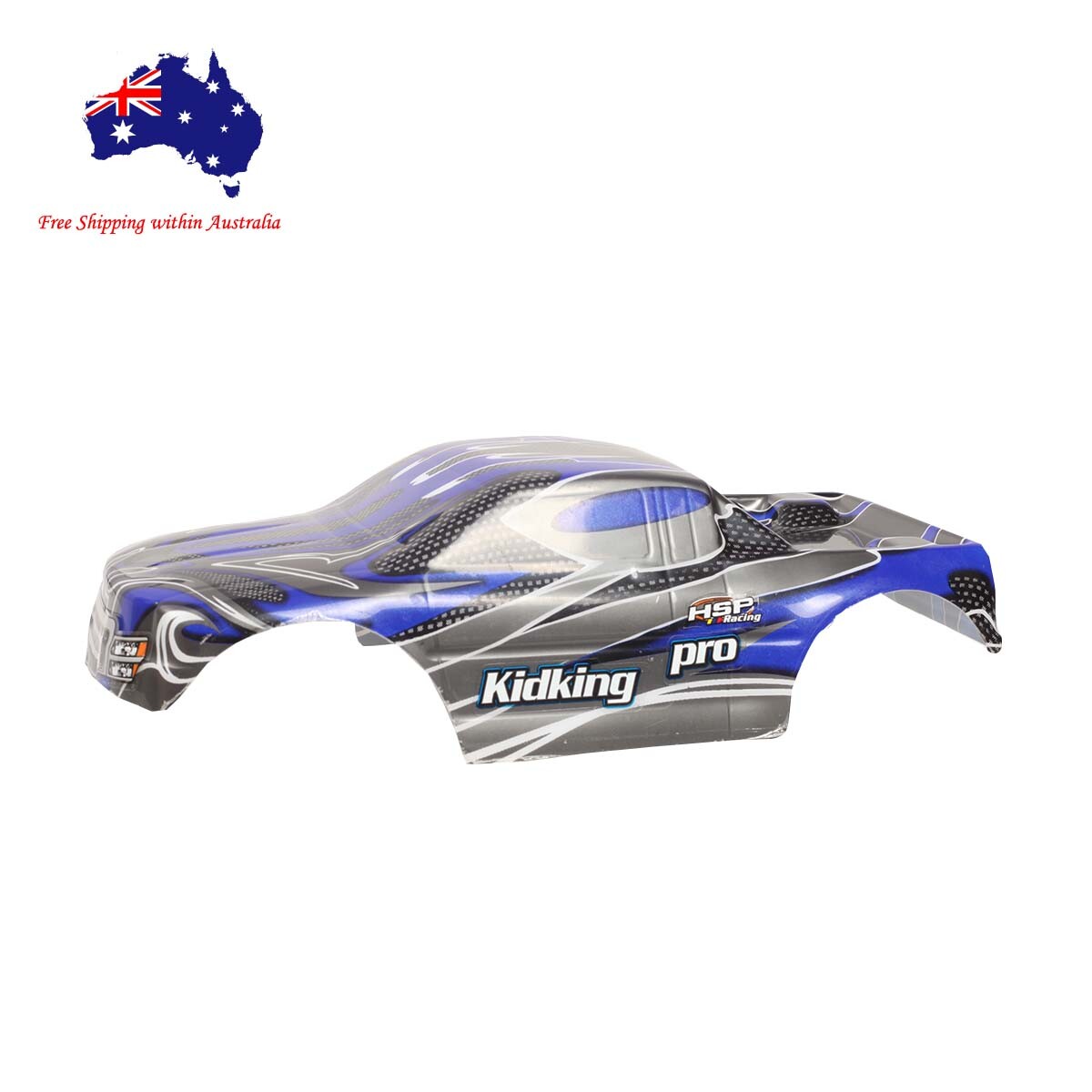 18606 HSP RC 1/16 Off Road Monster Truck Blue Body Shell 23.5X9cm