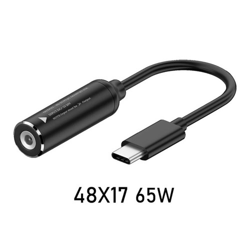 1 Pc Charging Cable DC to Type C Converter PD Power 65W Adapter Laptop Charger - Picture 16 of 26