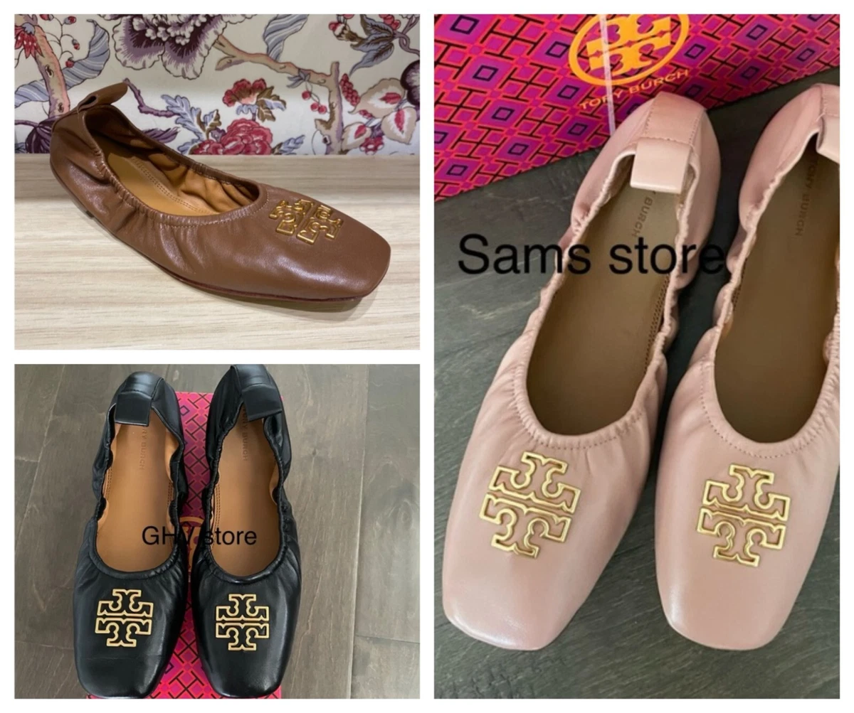 Tory burch flats 2025 with elastic