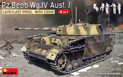 MINIART 35344 1:35 Pz.Beob.Wg.IV Ausf. J Late/Last Prod. 2in1 with Crew Kit