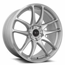 1 17x8 Vors Tr4 4x108 35 Silver Machine Face Wheel