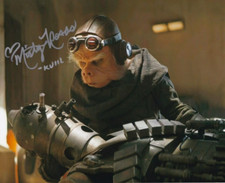MISTY ROSAS signed Autogramm 20x25cm STAR WARS in Person autograph COA KUIIL