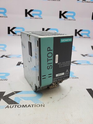 Siemens 6EP1333-3BA00 Sitop Power Supply Module 500V In 24V 5A Out