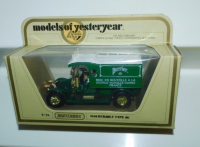 MATCHBOX MODELS OF YESTERYEAR Y-25 1910 RENAULT TYPE AG