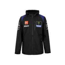 Official 2022 Yamaha MotoGP Factory Racing Black Men's Windbreaker Jacket