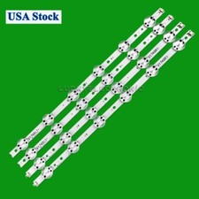 4pcs LED Backlight Strip For LG 49" TV 6916L-2862A 6916L-2863A V17 49 R1 L1 ART3
