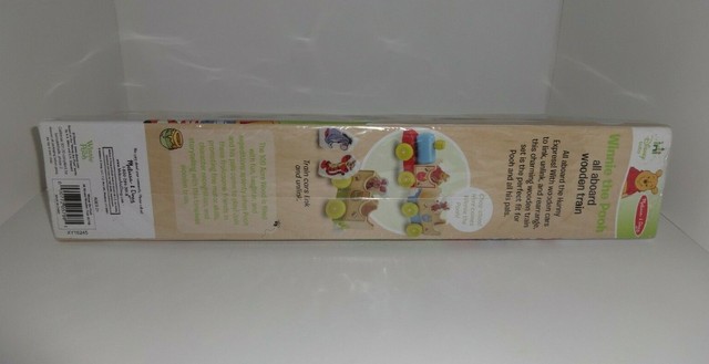 winnie the pooh wooden train
