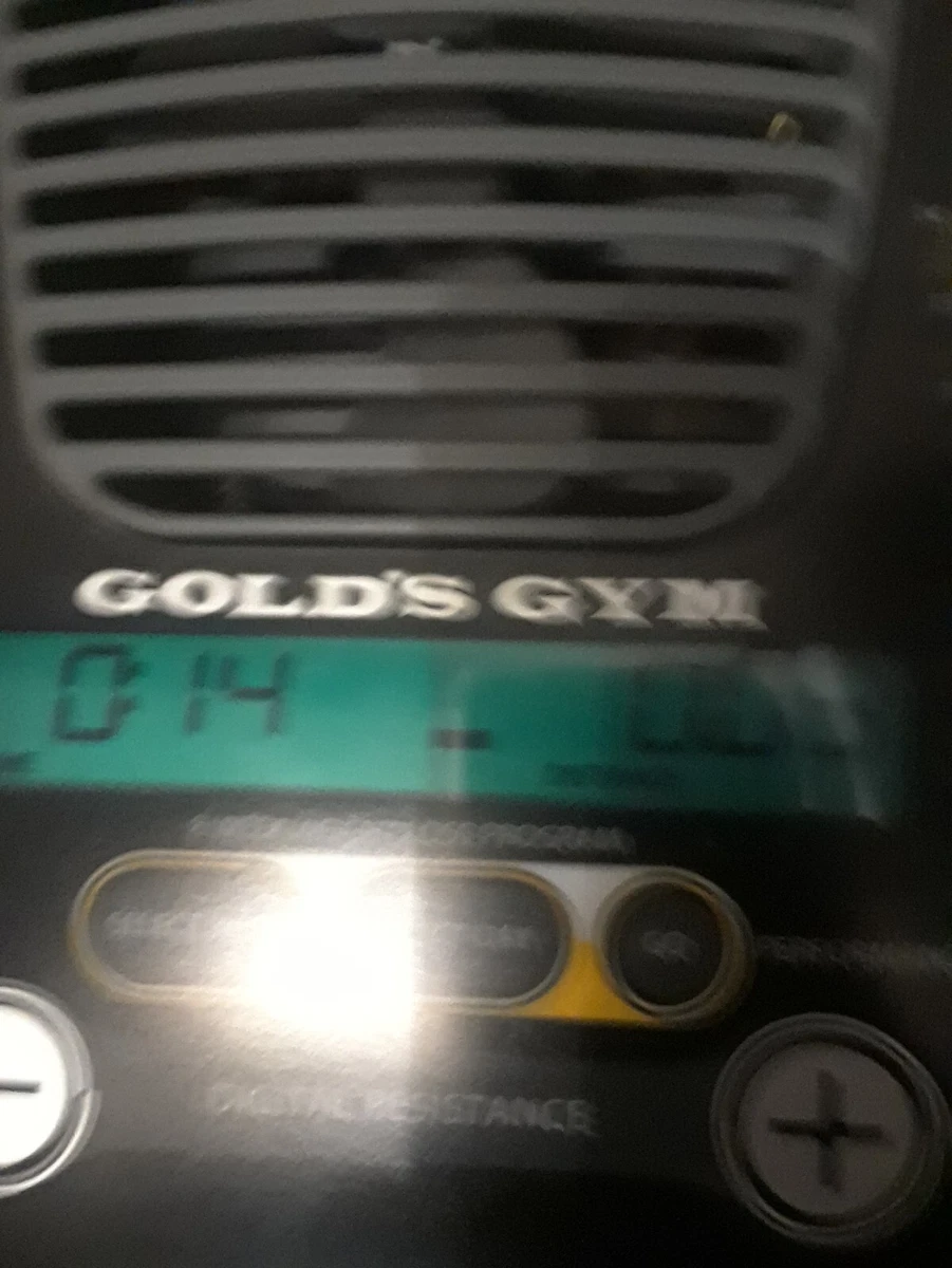 Gold's gym stationary bike 290 c sale