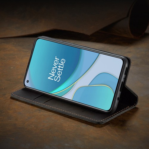 For OnePlus Nord/13/12/11/8T/8/7 Pro Magnetic Wallet Case Leather Flip Cover - Picture 15 of 25