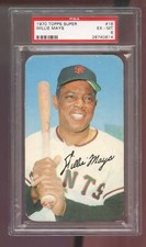 1970 Topps Super #18 Willie Mays PSA 6 Graded Baseball Card San Francisco Giants
