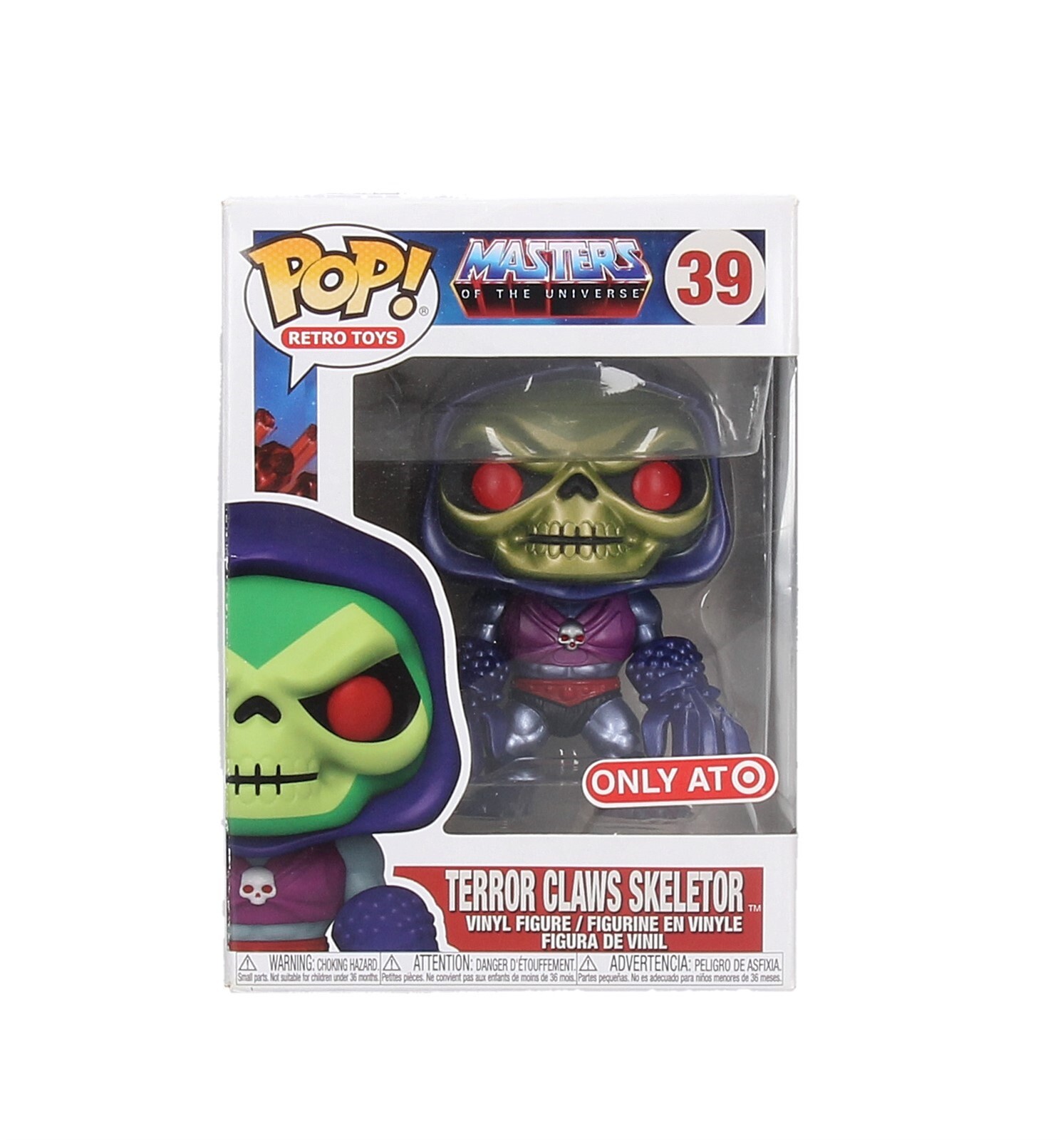 Funko Pop! Animation: Masters Of The Universe - Skeletor With Terror Claws