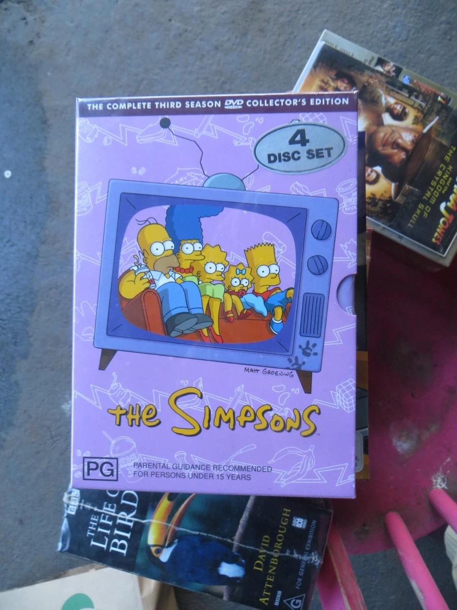 The Simpsons : Complete third Season : Collector's Edition : Boxset : Brand New