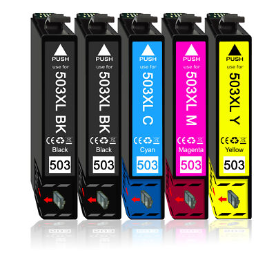 5er Pack Druckerpatronen kompatibel mit Epson 503 | 503XL