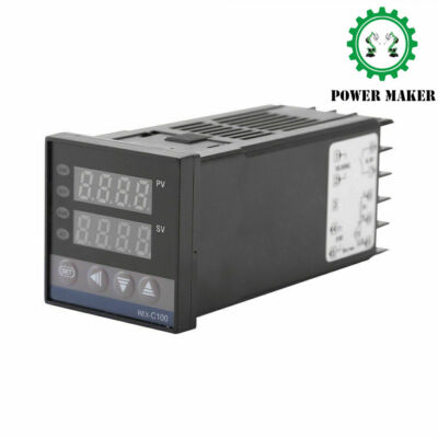 4.33'' Digital Temperature Controller REX-C100 0 To 400 Degrees K Type Input New