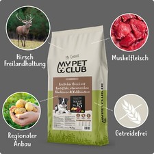 14,5 kg getreidefreies Trockenfutter Wild (Hi...