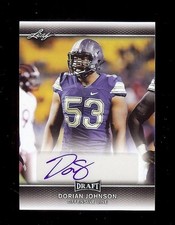 2017 Leaf Draft Football Cards - Autograph Printing Plate Packs 15