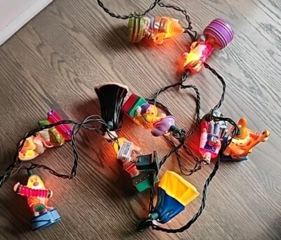 RARE! Santa's Best EZ Light Illuminated Tree Trimmer Set 1999