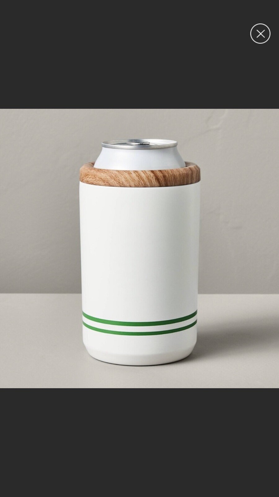 Hearth & Hand DW Stainless Steel Vacuum Standard Can Cooler New!