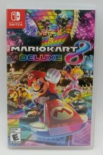 Replacement Case Only for Mario Kart 8 Deluxe Nintendo Switch Box Original