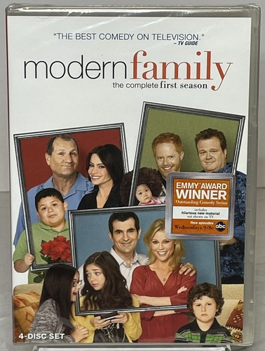 Modern Family: The Complete First Season DVD, 2010, 4-Disc Set Comedy TV Sitcom - Bild 1 von 4