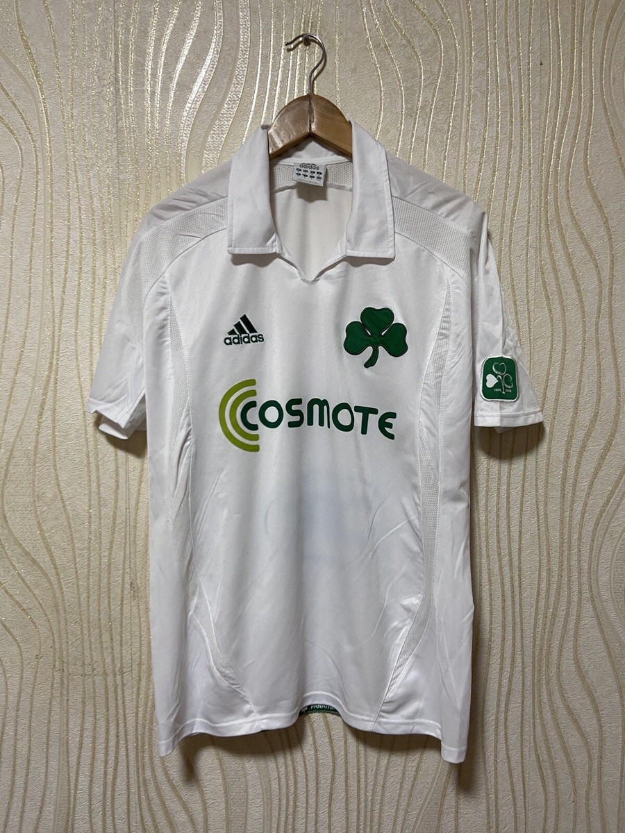 PANATHINAIKOS 2008 2009 AWAY FOOTBALL SHIRT SOCCER JERSEY PANATHINAIKOS 2008 2009 AWAY FOOTBALL SHIRT SOCCER JERSEY