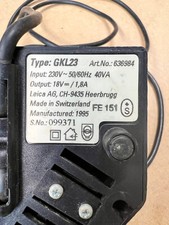 Leica GKL23 charger
