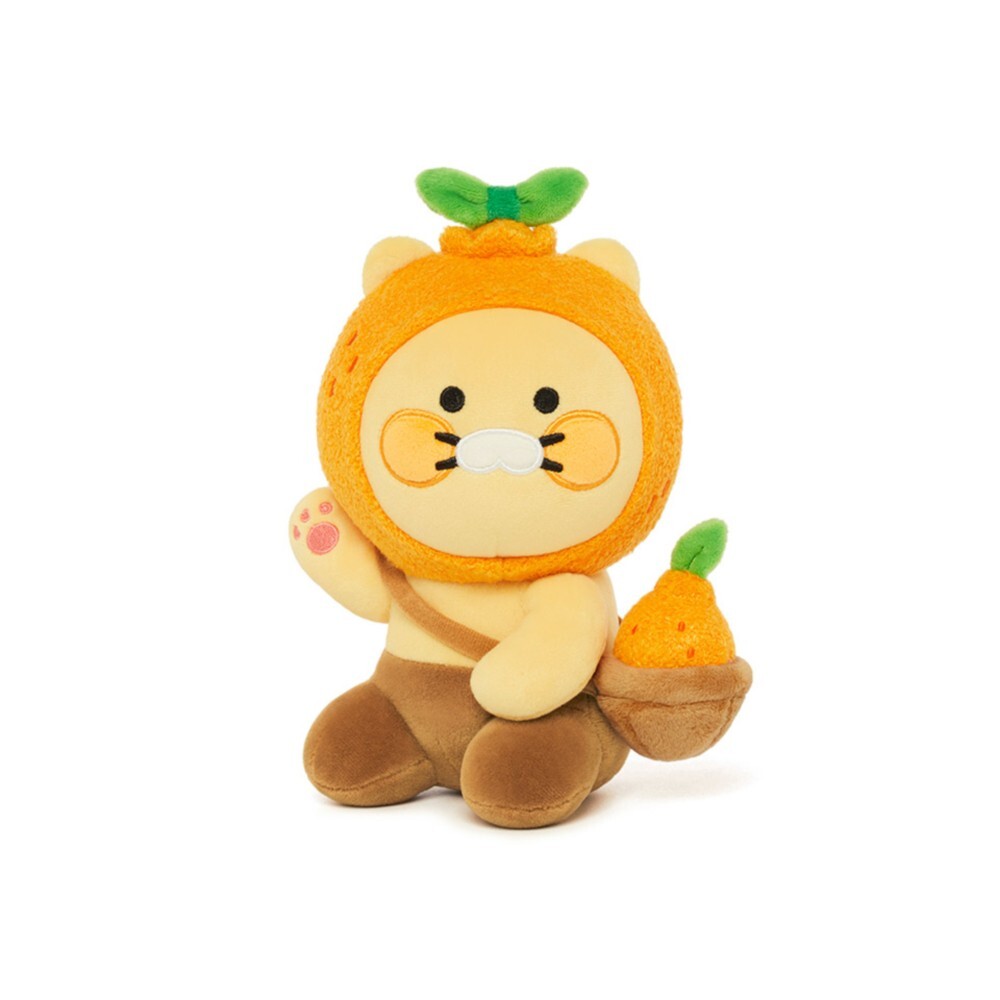 【KAKAO FRIENDS】済州 JEJU★Tangerine mini keyring [Apeach] KAKAO FRIENDS Jeju Edition face keychain Chusik Tangerine