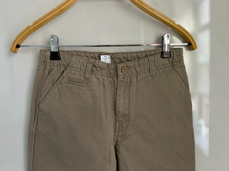 JACADI Pantalones Informales Algodón Chino Escuela Caqui en Beige Talla 12A Foto 2 de 4