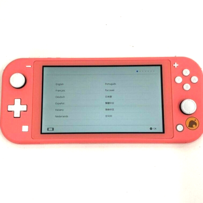 任天堂 - ★あいにゃん★Nintendo Switch Lite コーラル Nintendo Switch Lite Animal Crossing Isabelle's Aloha