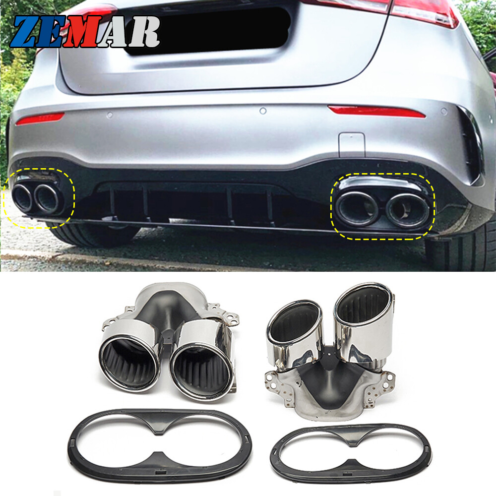 Amg Gle Coupe Tail Pipes Diffuser For 2020+ Benz Gle Coupe W167 C167