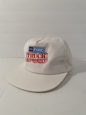 Vintage Ford Truck Authority Trucker Hat Snapback Adjustable Cap Made In USA