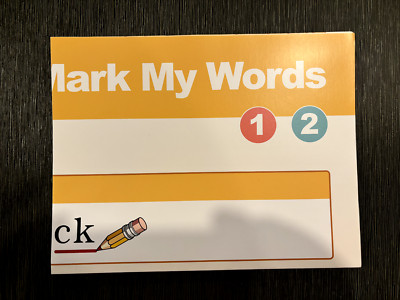Fundations Mark My Words Poster Set 1 Wilson Language Basics NEW