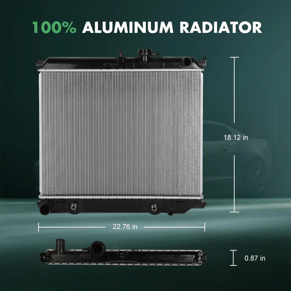 Radiador para Chevrolet Colorado GMC Canyon 2004 2005-2011 2012 2,8 L 3,5 L Foto 2 de 4