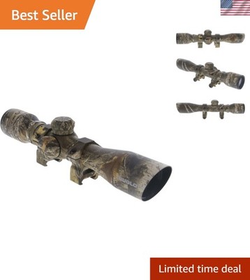 Lightweight 4x32mm Riflescope - Fogproof, Waterproof, Ideal for Deer Hunting