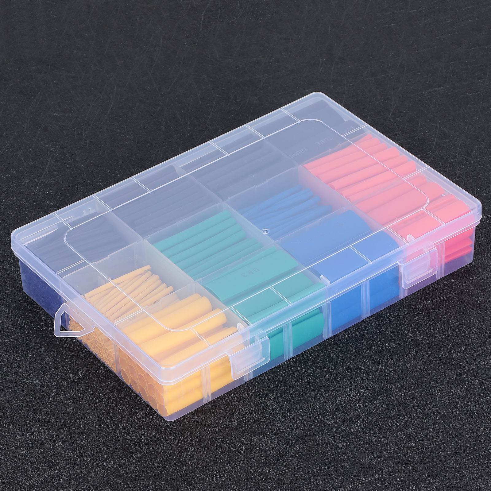 530Pcs Heat Shrink Tubing Insulation Protection Shrinkable Combination Set Co ;;