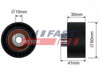 Fast Spannrolle Zahnriemen FüR Ford Mondeo V Turnier Kuga II 2.0 Tdci 4X4 2.2