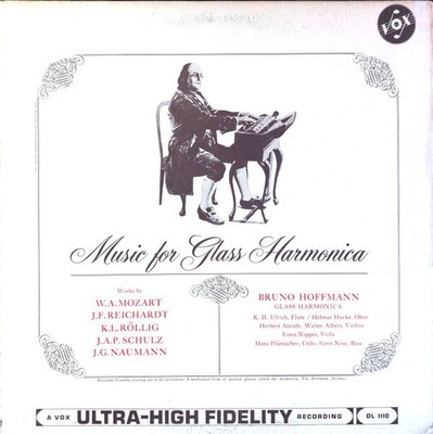 Bruno Hoffmann, Music For Glass Harmonica, (LP), NM or M-, 3902814577