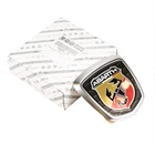 NEW & GENUINE Abarth 595 Turismo Satin Silver Rear Emblem Logo Badge 735644362