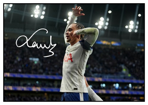 12803. Xavi Simons Signed Pictures (A4 Prints) Tottenham Holland Leipzig PSG etc