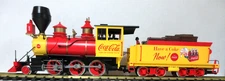 LGB 20282 COCA COLA MOGUL STEAM ENGINE w/ Mfx DCC, SOUND & SMOKE