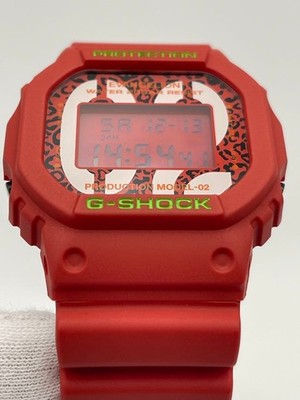 G-SHOCK EVA-02 アスカモデル Neon Genesis Evangelion Asuka Watch G-shock Casio Red Eva-02 for