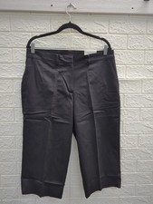 New Chico's Emme Sateen Straight Capri Pants Women's Size 12 Chico's Size 2