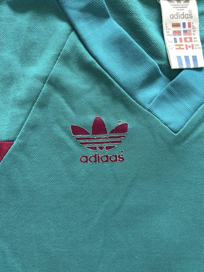 Old Adidas 90s Football Shirt XL Made in Yugoslavia Rare V