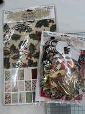 Tim Holtz Idea-ology Christmas Layers and Paper Dolls 2023 + Backdrops Bundle