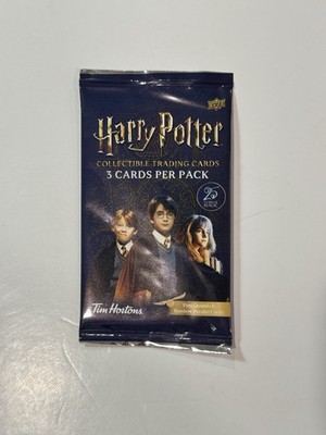 2026 Tim Hortons Harry Potter Upper Deck Cards Sealed Pack