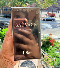Dior Sauvage Eau de Parfum EDP Spray 100 ml Regular Size Fragrance